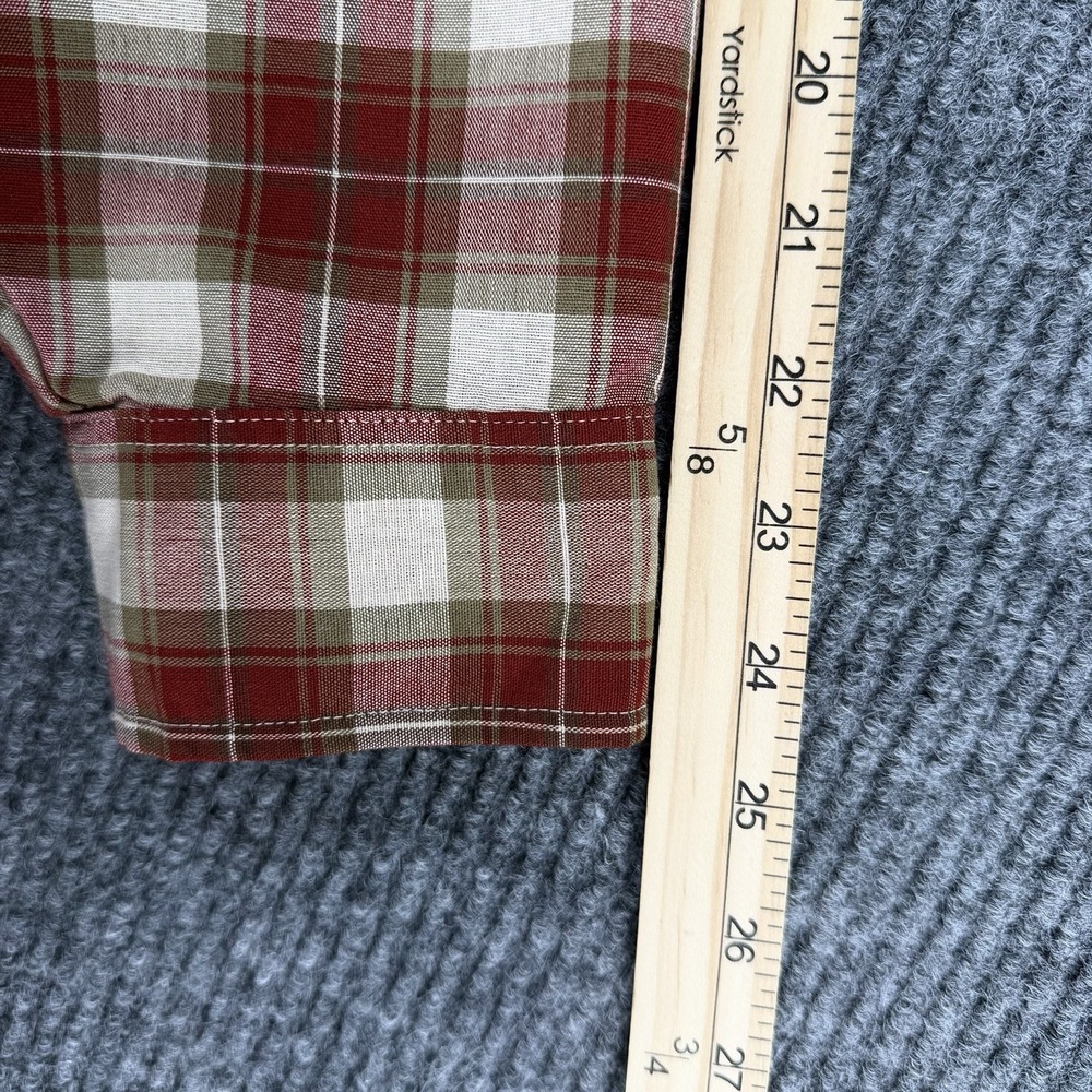 Vintage Big Mac plaid work shirt XL Tall made in USA oversized 90s - Picture 8 of 8